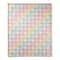 Pastel Buffalo Check 50" x 60" Sherpa Fleece Blanket